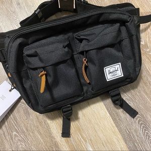 Herschel Unisex Black Pouch